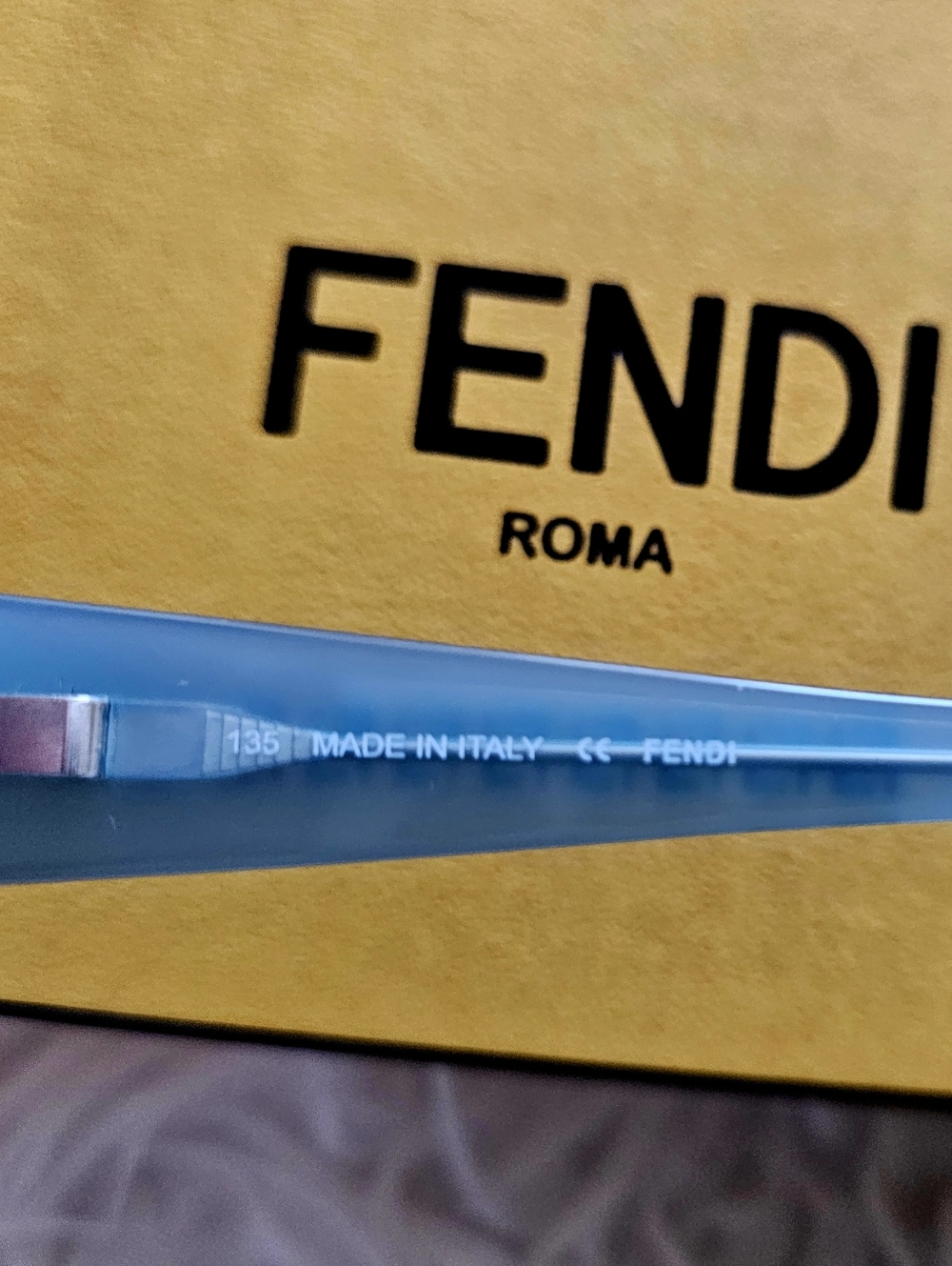 Fendi Sunglasses in Blue Frame: F830 707 135 - Picture 7 of 14